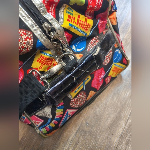 Betsey Johnson Vintage Candy-Themed Travel Bag - Picture 8 of 16